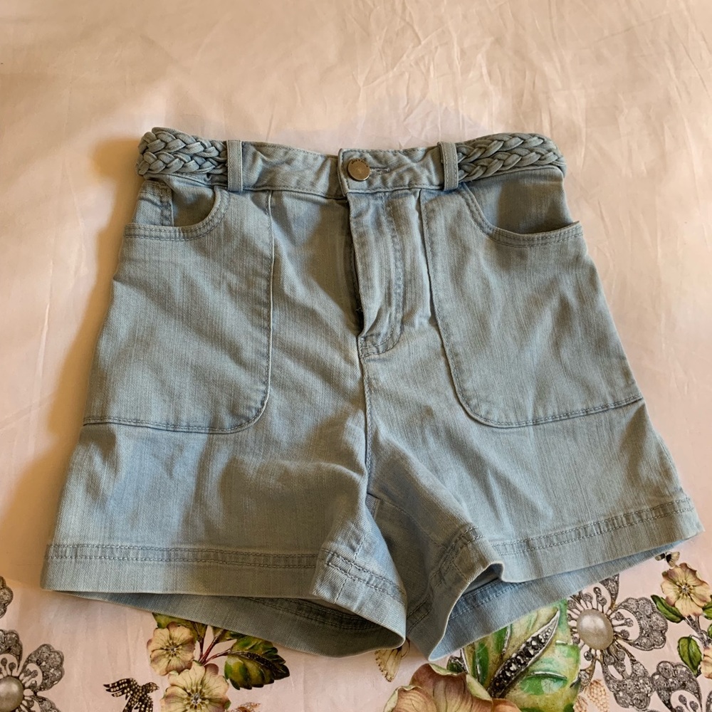 Alice + Olivia Jean Shorts